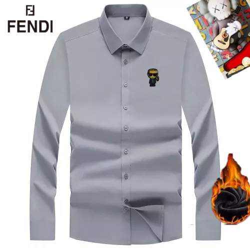 Cheap Fendi Shirts Long Sleeved For Unisex #1278657, $$42.00 USD On Fendi Shirts