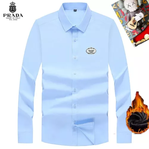 Cheap Prada Shirts Long Sleeved For Unisex #1278665, $$42.00 USD On Prada Shirts