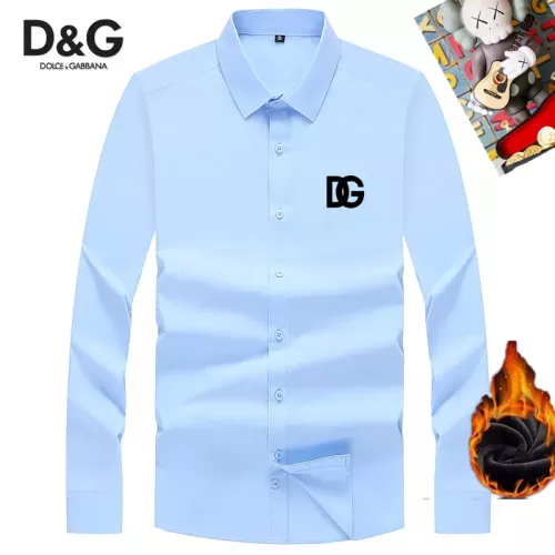 Cheap Dolce &amp; Gabbana D&amp;G Shirts Long Sleeved For Unisex #1278691, $$42.00 USD On Dolce &amp; Gabbana D&amp;G Shirts