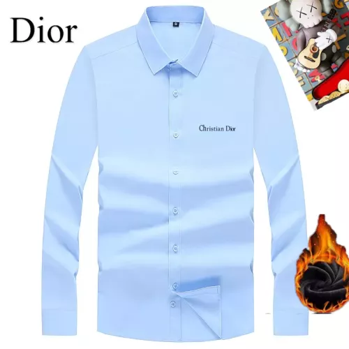 Cheap Christian Dior Shirts Long Sleeved For Unisex #1278703, $$42.00 USD On Christian Dior Shirts