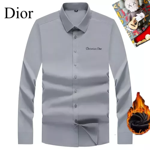 Cheap Christian Dior Shirts Long Sleeved For Unisex #1278704, $$42.00 USD On Christian Dior Shirts