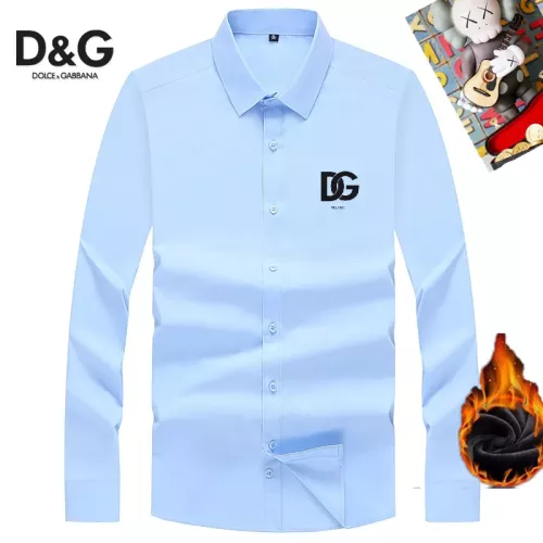 Cheap Dolce &amp; Gabbana D&amp;G Shirts Long Sleeved For Unisex #1278762, $$42.00 USD On Dolce &amp; Gabbana D&amp;G Shirts