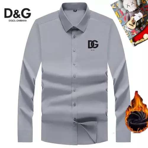 Cheap Dolce &amp; Gabbana D&amp;G Shirts Long Sleeved For Unisex #1278763, $$42.00 USD On Dolce &amp; Gabbana D&amp;G Shirts