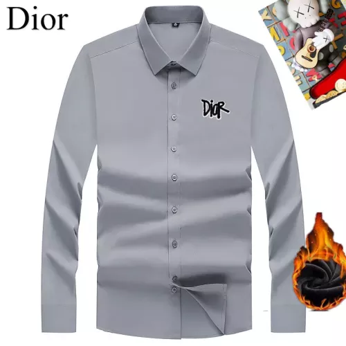 Cheap Christian Dior Shirts Long Sleeved For Unisex #1278767, $$42.00 USD On Christian Dior Shirts