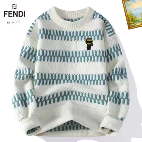 Cheap Fendi Sweaters Long Sleeved For Men #1278815, $$48.00 USD On Fendi Sweaters