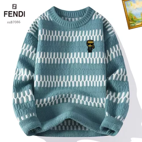 Cheap Fendi Sweaters Long Sleeved For Men #1278816, $$48.00 USD On Fendi Sweaters