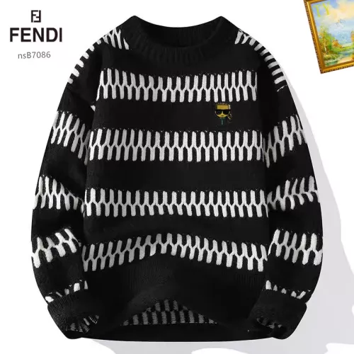 Cheap Fendi Sweaters Long Sleeved For Men #1278818, $$48.00 USD On Fendi Sweaters