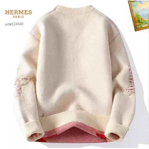 Replica Hermes Sweaters Long Sleeved For Men #1278830 $48.00 USD for Wholesale