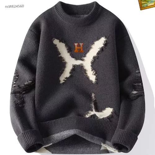 Cheap Hermes Sweaters Long Sleeved For Men #1278832, $$48.00 USD On Hermes Sweaters