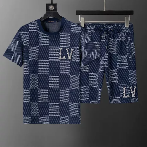 Cheap Louis Vuitton LV Tracksuits Short Sleeved For Men #1278850, $$42.00 USD On Louis Vuitton LV Tracksuits