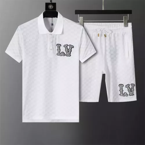 Cheap Louis Vuitton LV Tracksuits Short Sleeved For Men #1278876, $$45.00 USD On Louis Vuitton LV Tracksuits