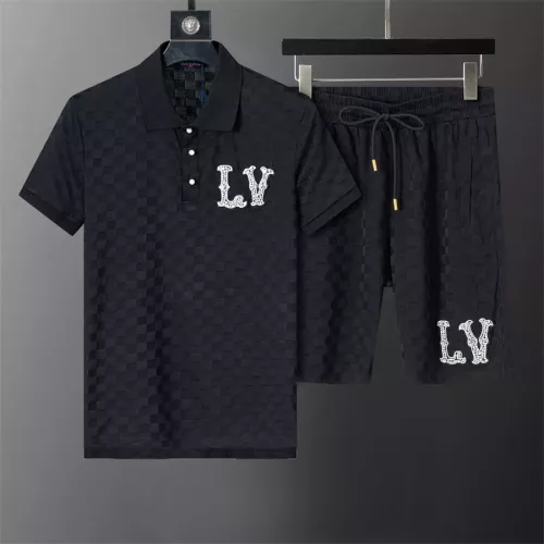 Cheap Louis Vuitton LV Tracksuits Short Sleeved For Men #1278877, $$45.00 USD On Louis Vuitton LV Tracksuits