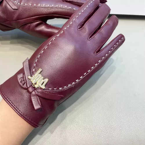 Replica Christian Dior Gloves For Women #1278902 $48.00 USD for Wholesale