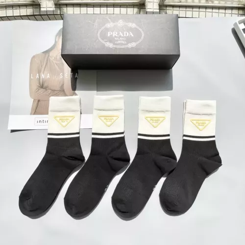 Replica Prada Socks #1278906 $27.00 USD for Wholesale