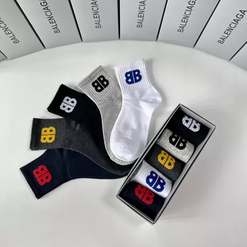 Replica Balenciaga Socks #1278924 $27.00 USD for Wholesale