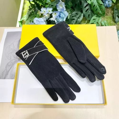 Replica Fendi Gloves #1278945 $34.00 USD for Wholesale