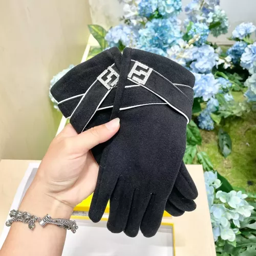 Replica Fendi Gloves #1278945 $34.00 USD for Wholesale