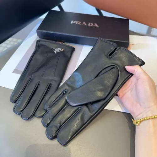 Replica Prada Gloves For Men #1279245 $48.00 USD for Wholesale