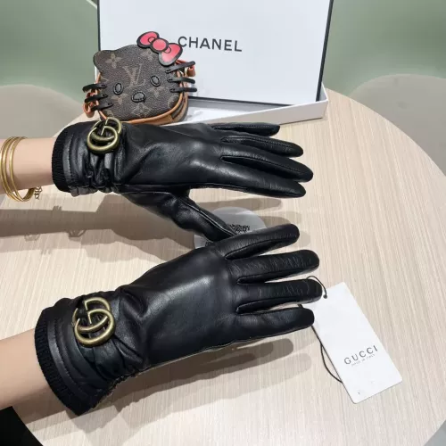 Replica Gucci Gloves For Women #1279283 $48.00 USD for Wholesale