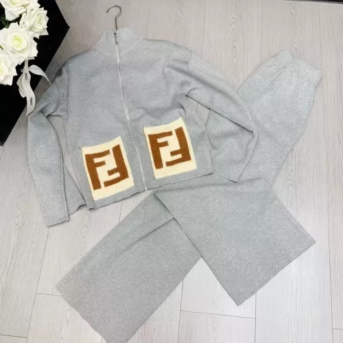 Replica Fendi Tracksuits Long Sleeved For Women #1279347 $85.00 USD for Wholesale