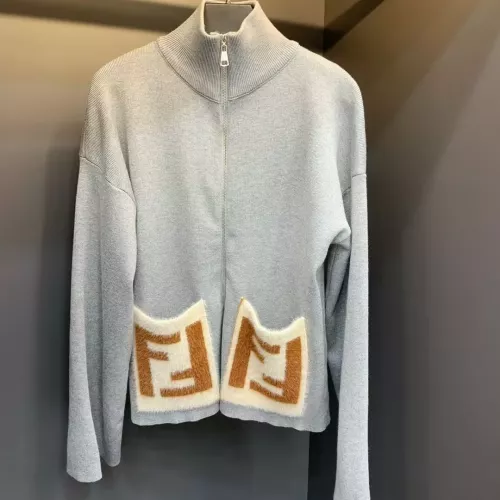 Replica Fendi Tracksuits Long Sleeved For Women #1279347 $85.00 USD for Wholesale