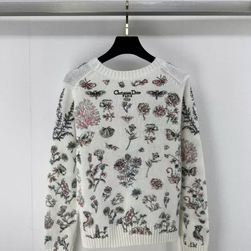 Replica Christian Dior Sweaters Long Sleeved For Women #1279388 $108.00 USD for Wholesale