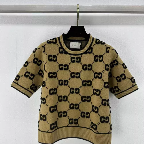 Cheap Gucci Sweaters Short Sleeved For Women #1279465, $$92.00 USD On Gucci Sweaters