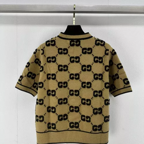 Replica Gucci Sweaters Short Sleeved For Women #1279465 $92.00 USD for Wholesale