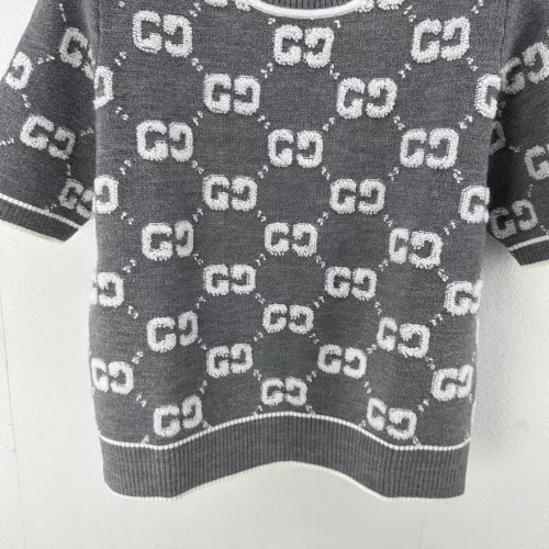 Replica Gucci Sweaters Short Sleeved For Women #1279467 $92.00 USD for Wholesale