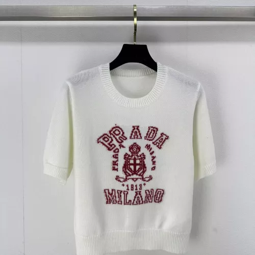 Cheap Prada Sweater Short Sleeved For Women #1279499, $$80.00 USD On Prada Sweater