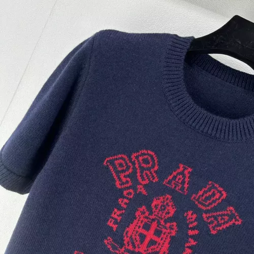 Replica Prada Sweater Short Sleeved For Women #1279500 $80.00 USD for Wholesale