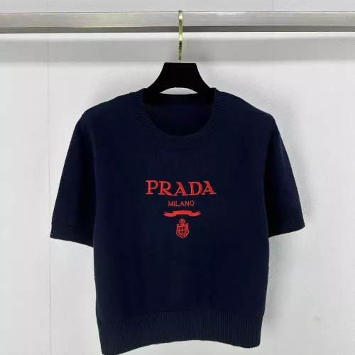 Cheap Prada Sweater Short Sleeved For Women #1279501, $$80.00 USD On Prada Sweater