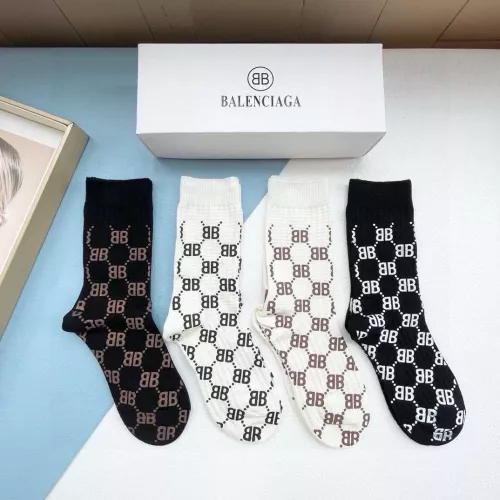 Replica Balenciaga Socks #1279659 $32.00 USD for Wholesale