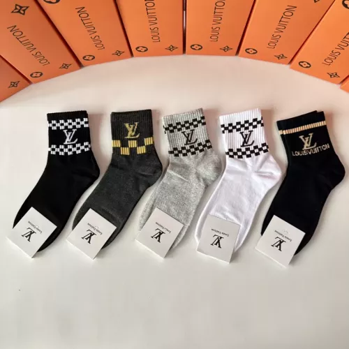 Replica Louis Vuitton LV Socks #1279667 $27.00 USD for Wholesale