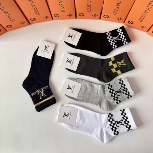 Replica Louis Vuitton LV Socks #1279667 $27.00 USD for Wholesale