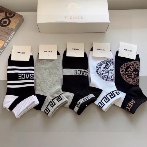 Replica Versace Socks #1279673 $27.00 USD for Wholesale