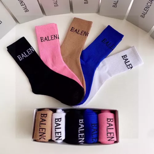 Replica Balenciaga Socks #1279692 $29.00 USD for Wholesale