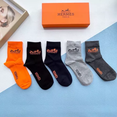 Cheap Hermes Socks #1279694, $$25.00 USD On Hermes Socks