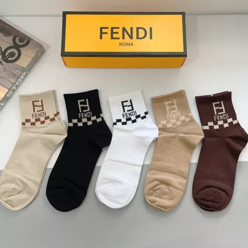 Cheap Fendi Socks #1279696, $$27.00 USD On Fendi Socks