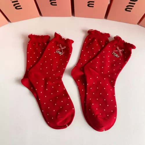 Cheap MIU MIU Socks #1279703, $$29.00 USD On MIU MIU Socks