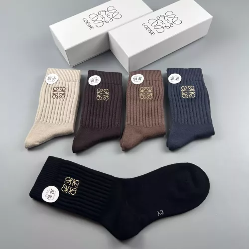 Replica Loewe Socks #1279723 $29.00 USD for Wholesale