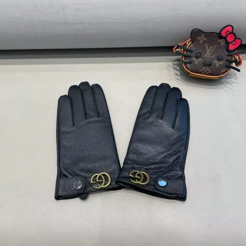 Replica Gucci Gloves For Men #1279741 $52.00 USD for Wholesale