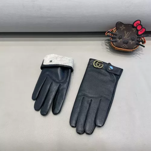 Replica Gucci Gloves For Men #1279741 $52.00 USD for Wholesale