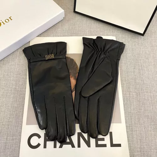 Replica Christian Dior Gloves For Women #1279753 $48.00 USD for Wholesale