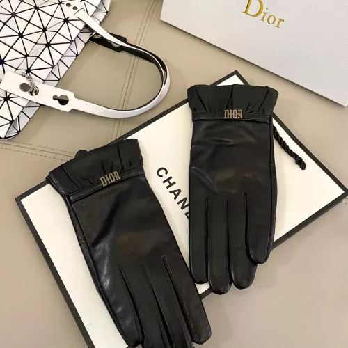 Replica Christian Dior Gloves For Women #1279753 $48.00 USD for Wholesale