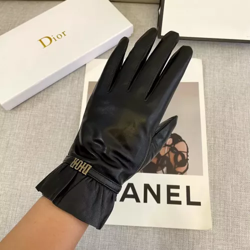 Replica Christian Dior Gloves For Women #1279753 $48.00 USD for Wholesale