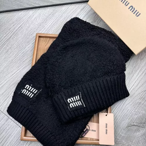 Replica MIU MIU Hat and Scarf Set #1279796 $52.00 USD for Wholesale