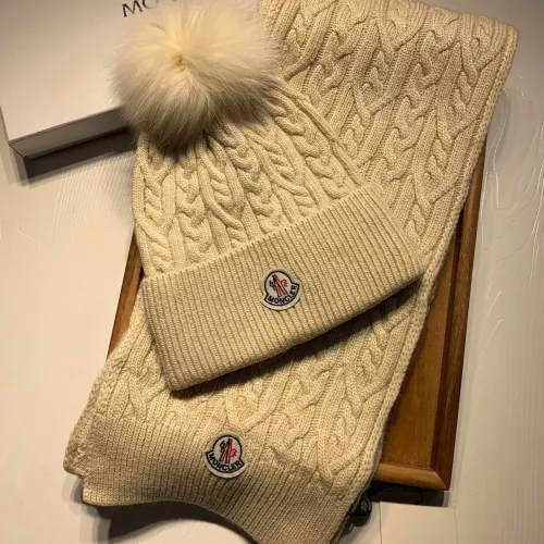 Cheap Moncler Hat and Scarf Set #1279798, $$60.00 USD On Moncler Hat and Scarf and Glove Set