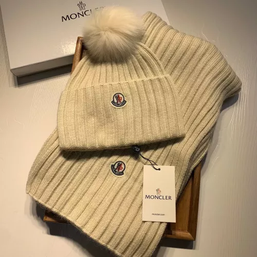 Cheap Moncler Hat and Scarf Set #1279809, $$64.00 USD On Moncler Hat and Scarf and Glove Set