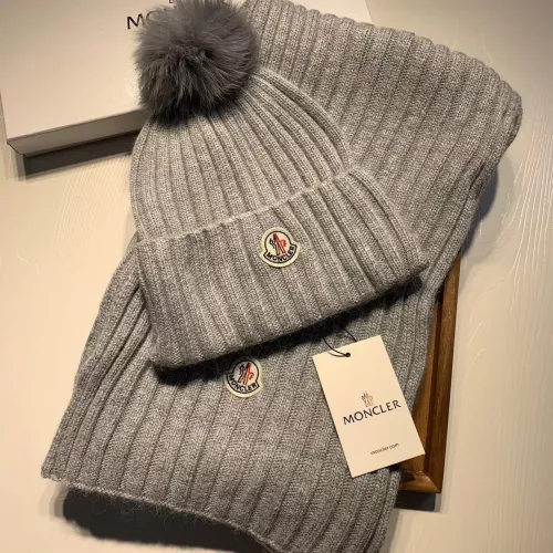 Cheap Moncler Hat and Scarf Set #1279810, $$64.00 USD On Moncler Hat and Scarf and Glove Set